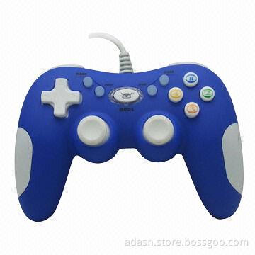 Mini wired PC USB game controller, new fashioned with double vibration